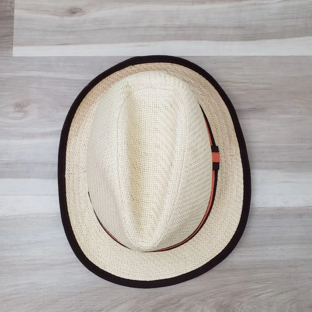 Magid Hats Paper Straw Fedora Hat Beige -One Size